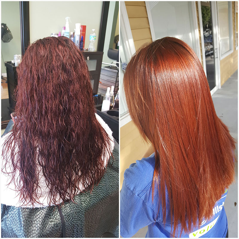 Permanent Japanese Hair Straightening
